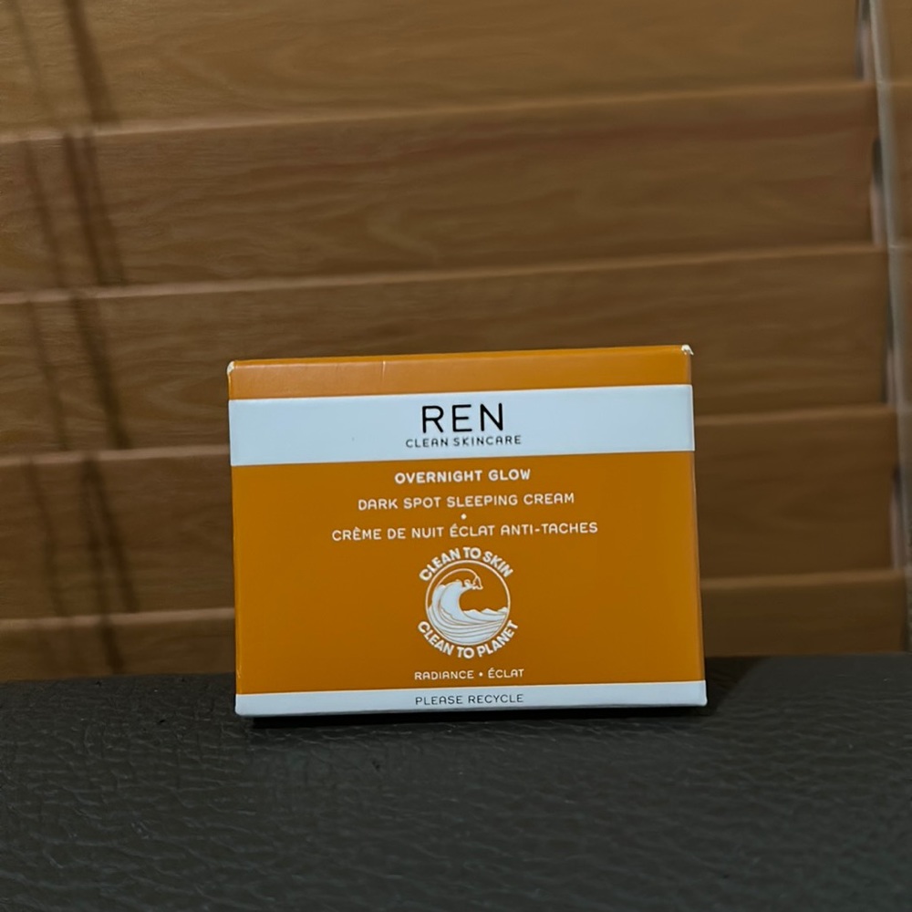 New and sealed REN Clean Skincare Overnight Glow Dark Spot Sleeping Cream
